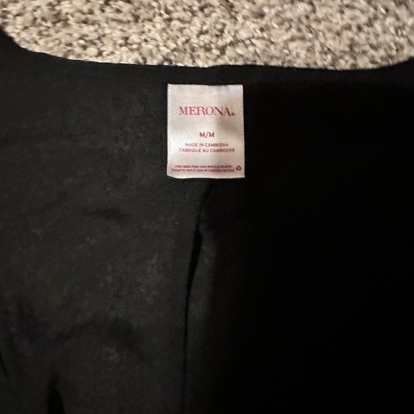 Merona Sheer black bathing suit cover up - womenβs Size Medium M - New With Tags - Picture 6 of 7
